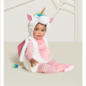 Baby Plush Unicorn Vest Halloween Costume